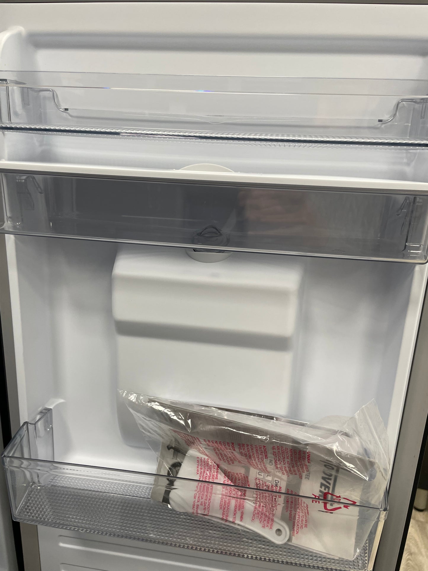 HOOVER HOCT3L517EWBK-1 50/50 Fridge Freezer - Black