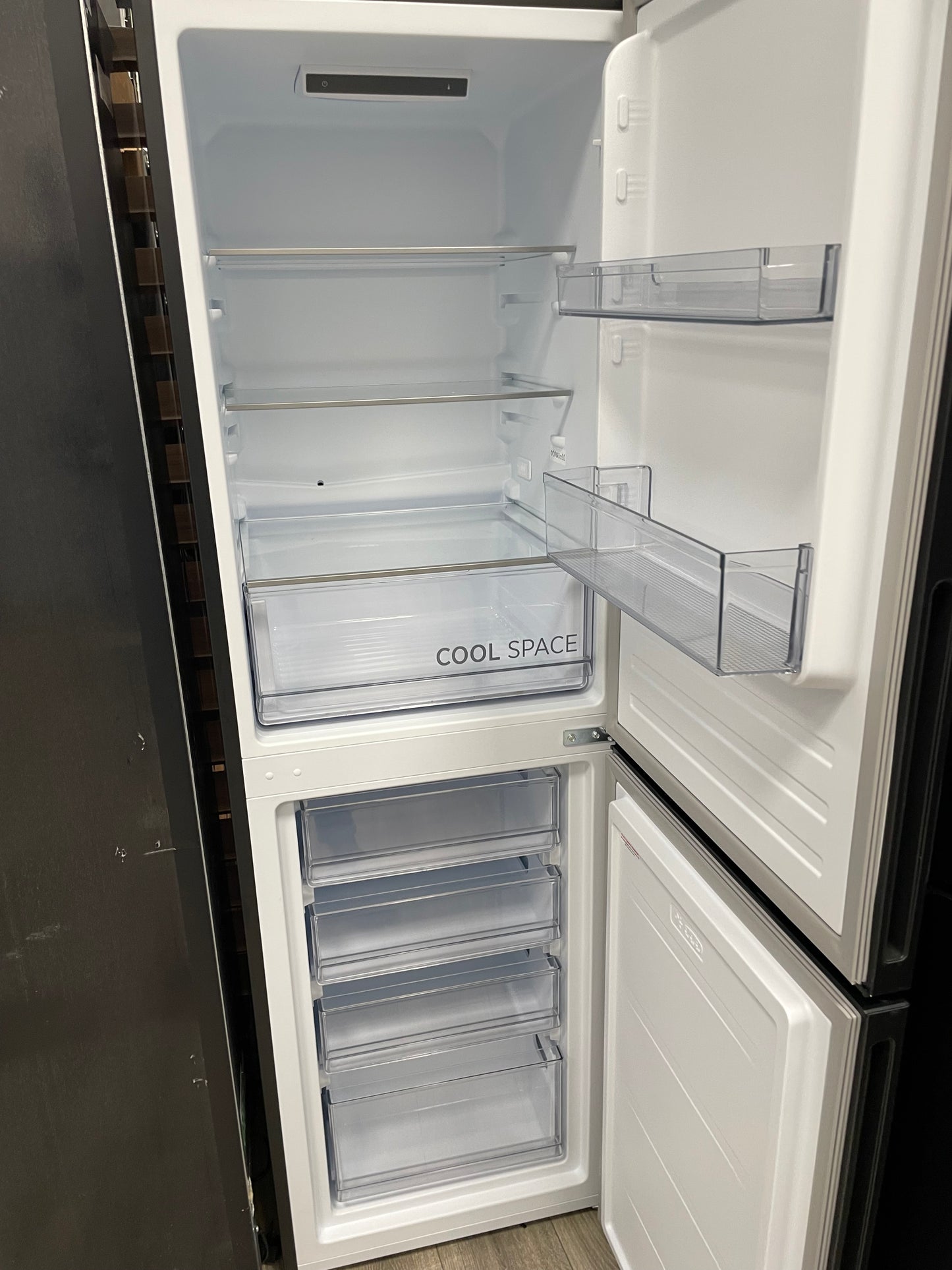 HOOVER HOCT3L517EBK 50/50 Fridge Freezer - Black