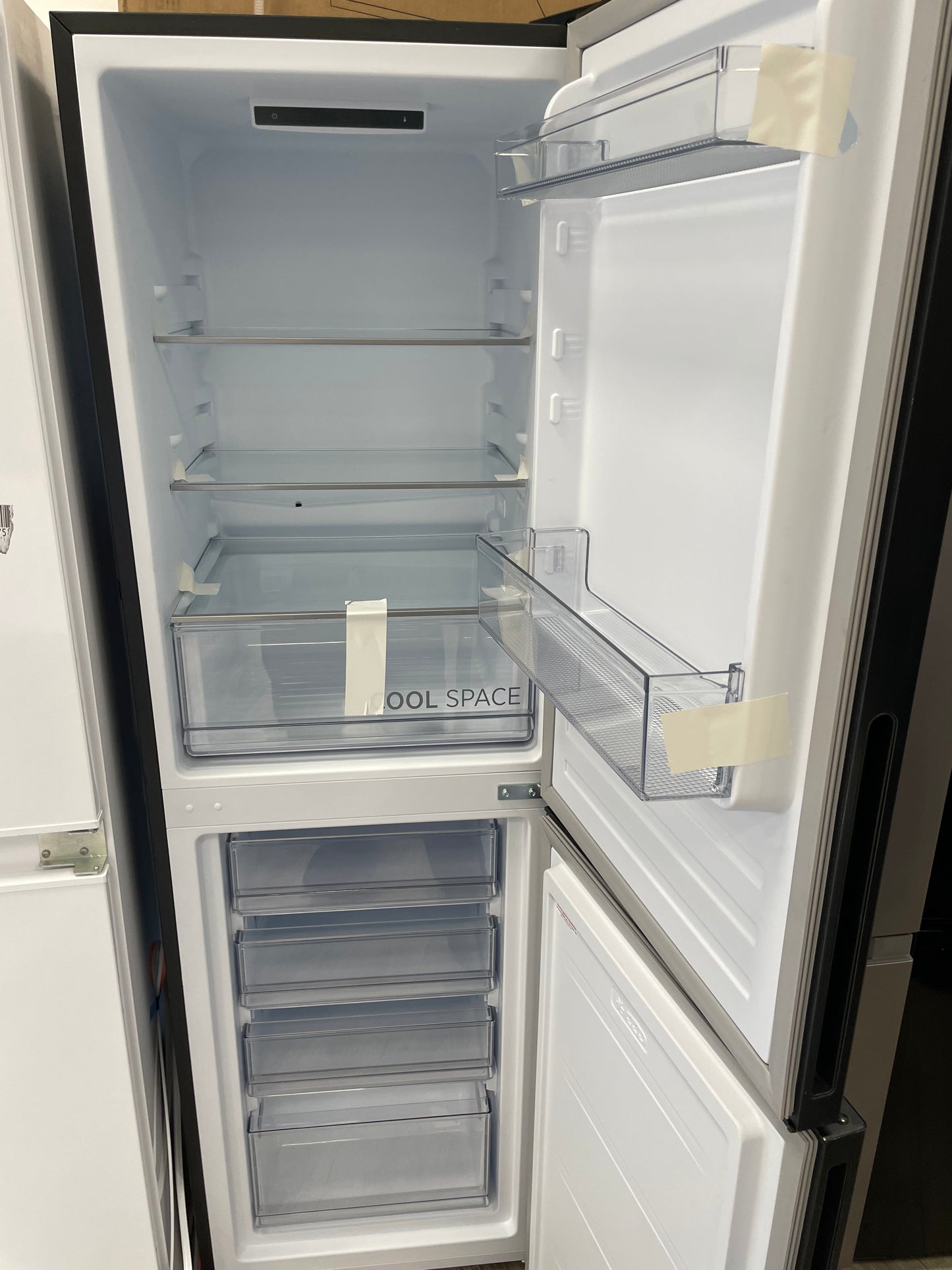 HOOVER HOCT3L517EBK 50/50 Fridge Freezer - Black