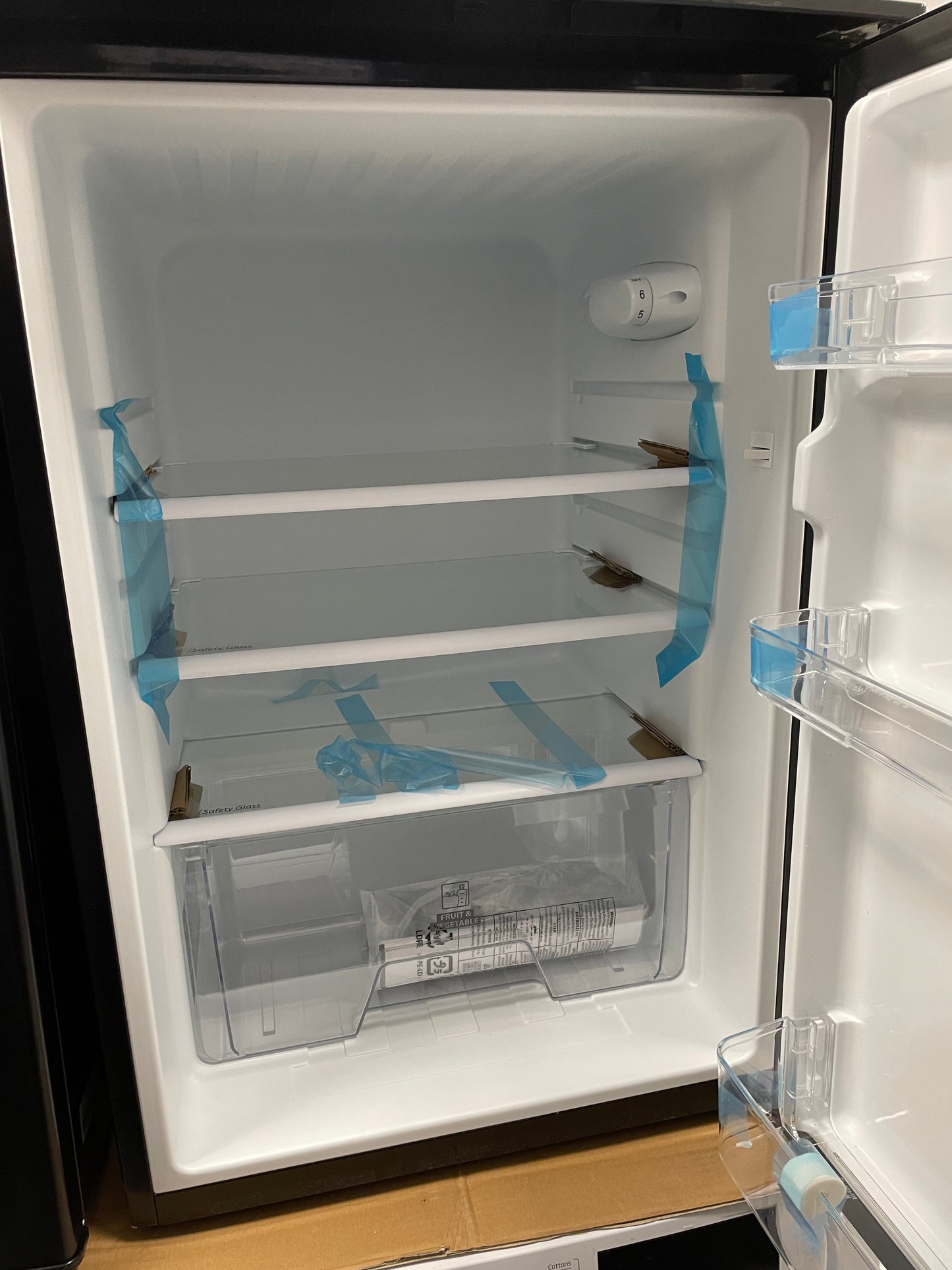 LOGIK LUL55B23 Undercounter Fridge - Black