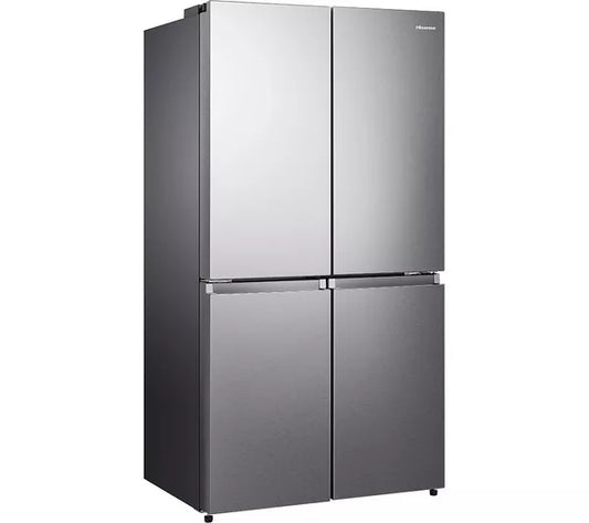 HISENSE PureFlat RQ758N4SASE Smart Fridge Freezer - Stainless Steel