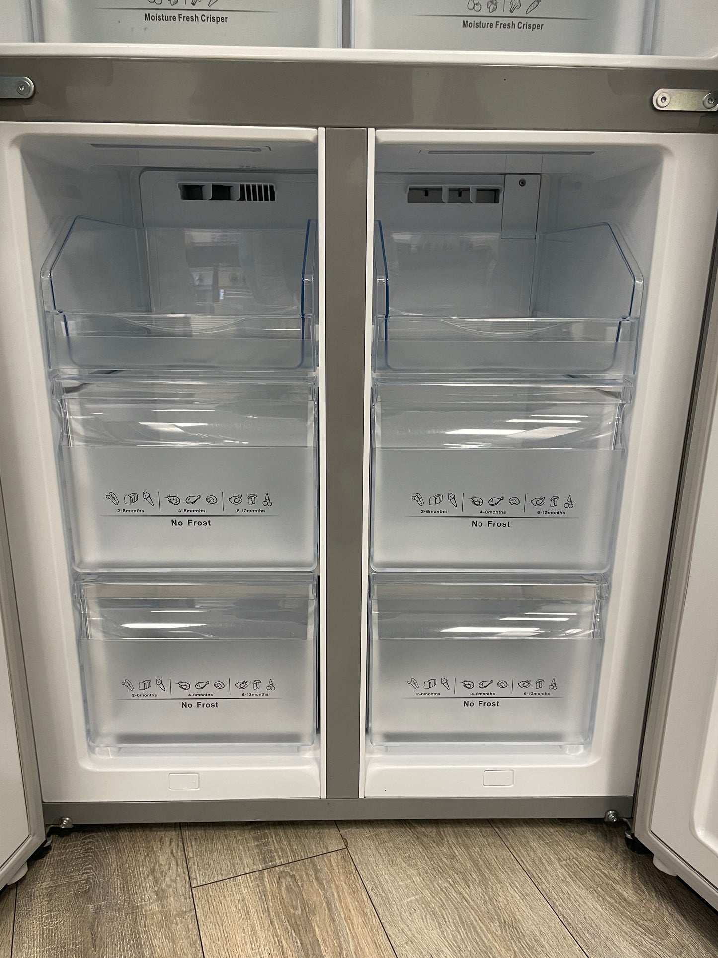 Hisense Fmn440W20C American Style Freestanding Frost Free Fridge Freezer