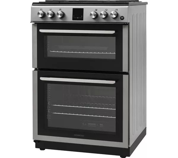 KENWOOD KTG606S22 60 cm Gas Cooker - Silver