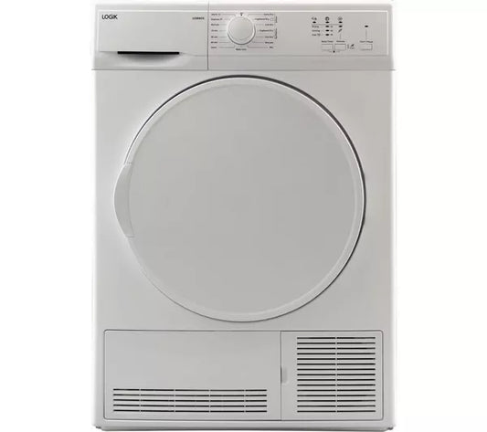 LOGIK LCD8W23 8 kg Condenser Tumble Dryer - White