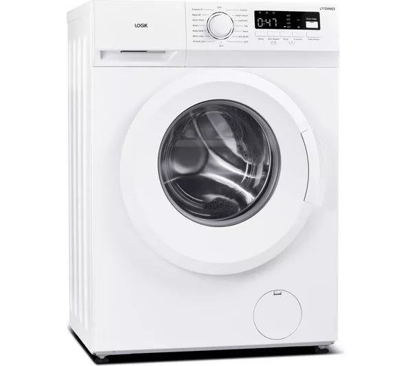 LOGIK L712WM23 7 kg 1200 Spin Washing Machine - White