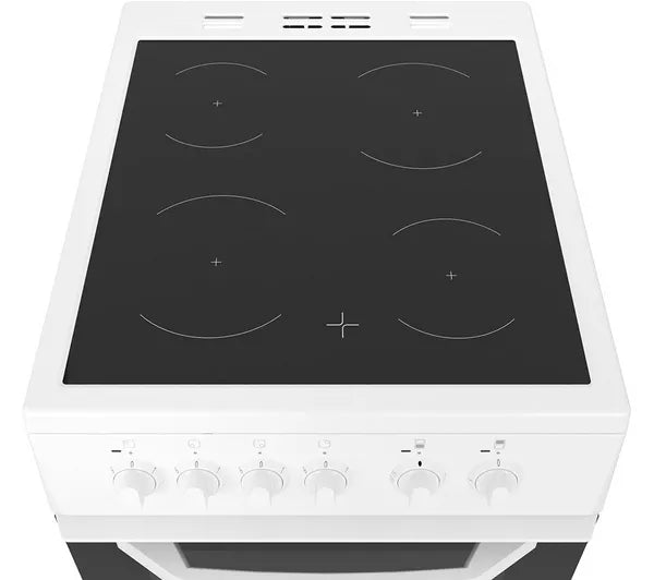LOGIK LFTC50W23 50 cm Electric Ceramic Cooker - White