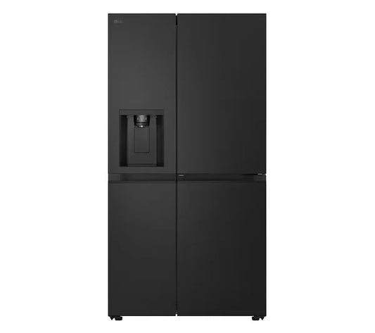 LG NatureFRESH GSJC40EPPE American-Style Fridge Freezer - Matte Black