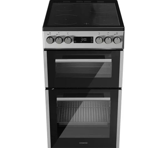 KENWOOD KTC50S25 50 cm Electric Ceramic Cooker - Silver