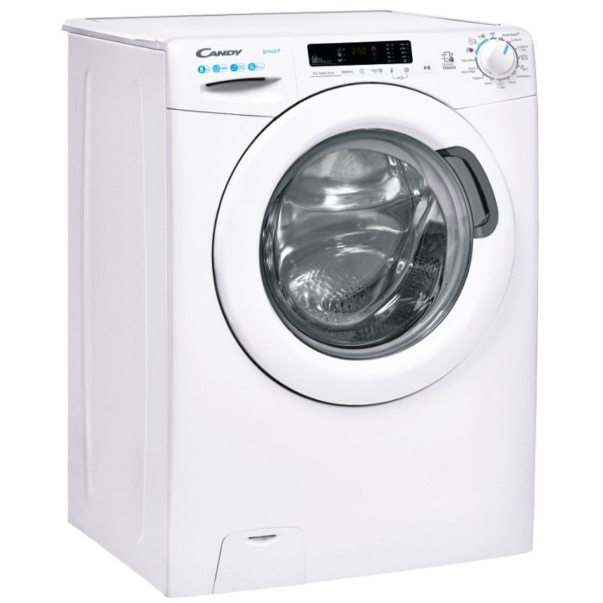 Candy CS 1482DW4/1-80
Washing Machine, 8kg, 1400 Spin, White, B Rated