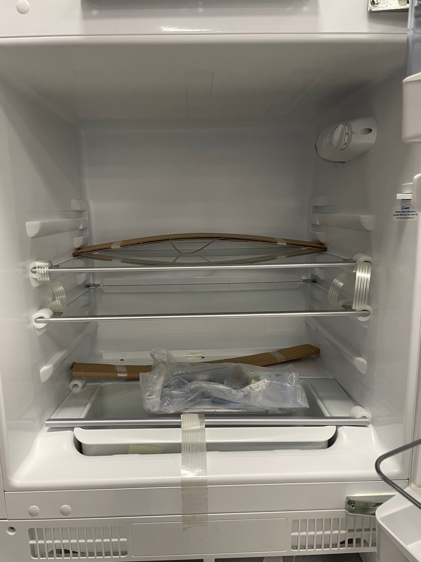 CANDY CRU 160 NEK/N Integrated Undercounter Fridge - Fixed Hinge