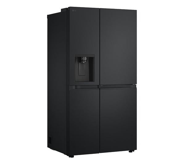 LG NatureFRESH GSJC40EPPE American-Style Fridge Freezer - Matte Black