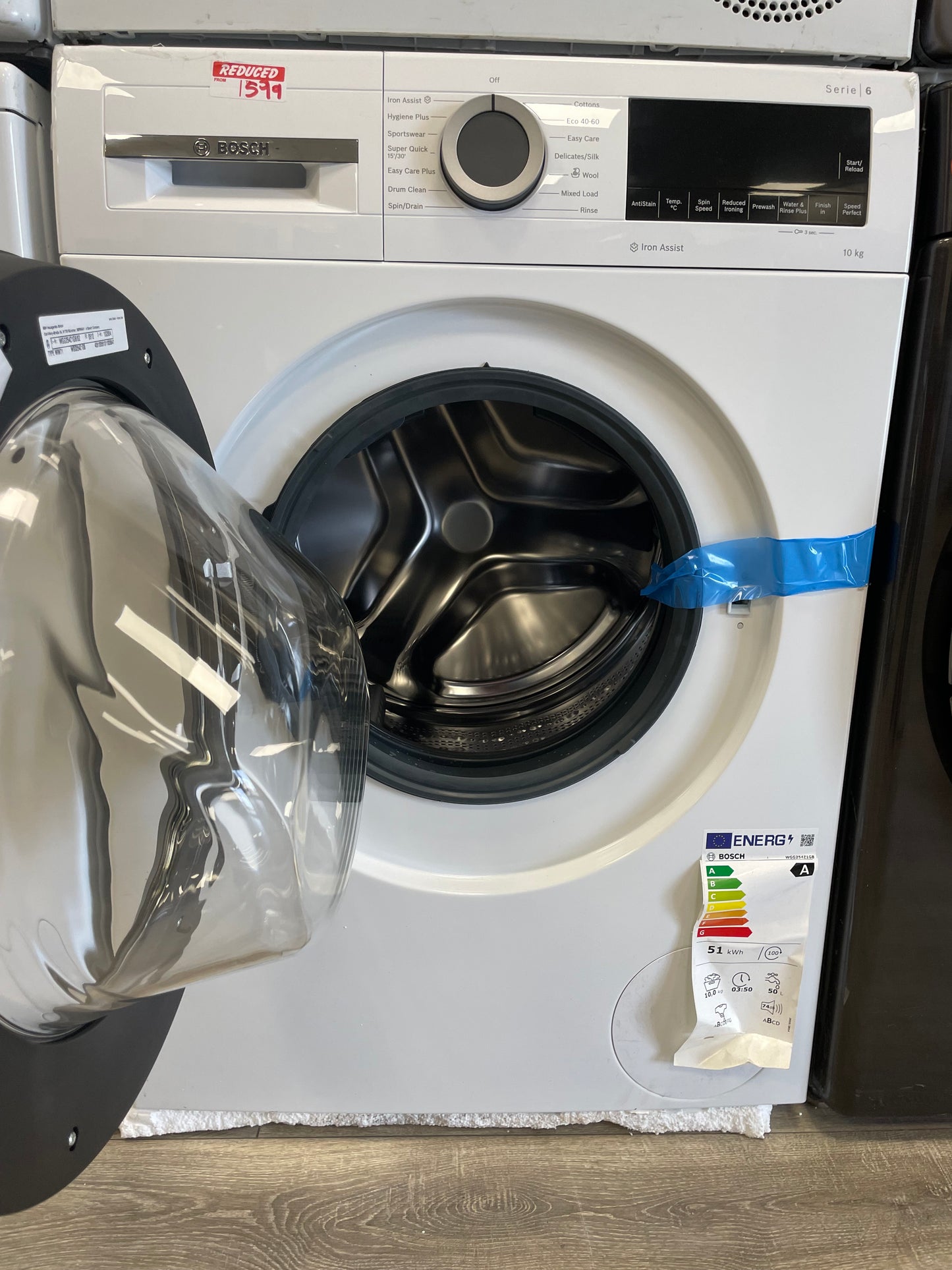 BOSCH Series 6 WGG254Z1GB AntiStain 10 kg 1400 Spin Washing Machine - White