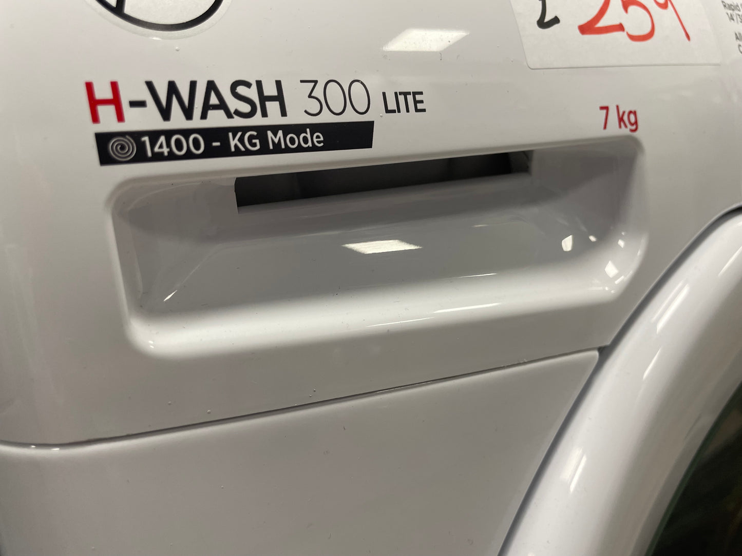 Hoover H-WASH 300 H3W 47TE/1-80 Washing Machine Front-Load 7 kg 1400 RPM White