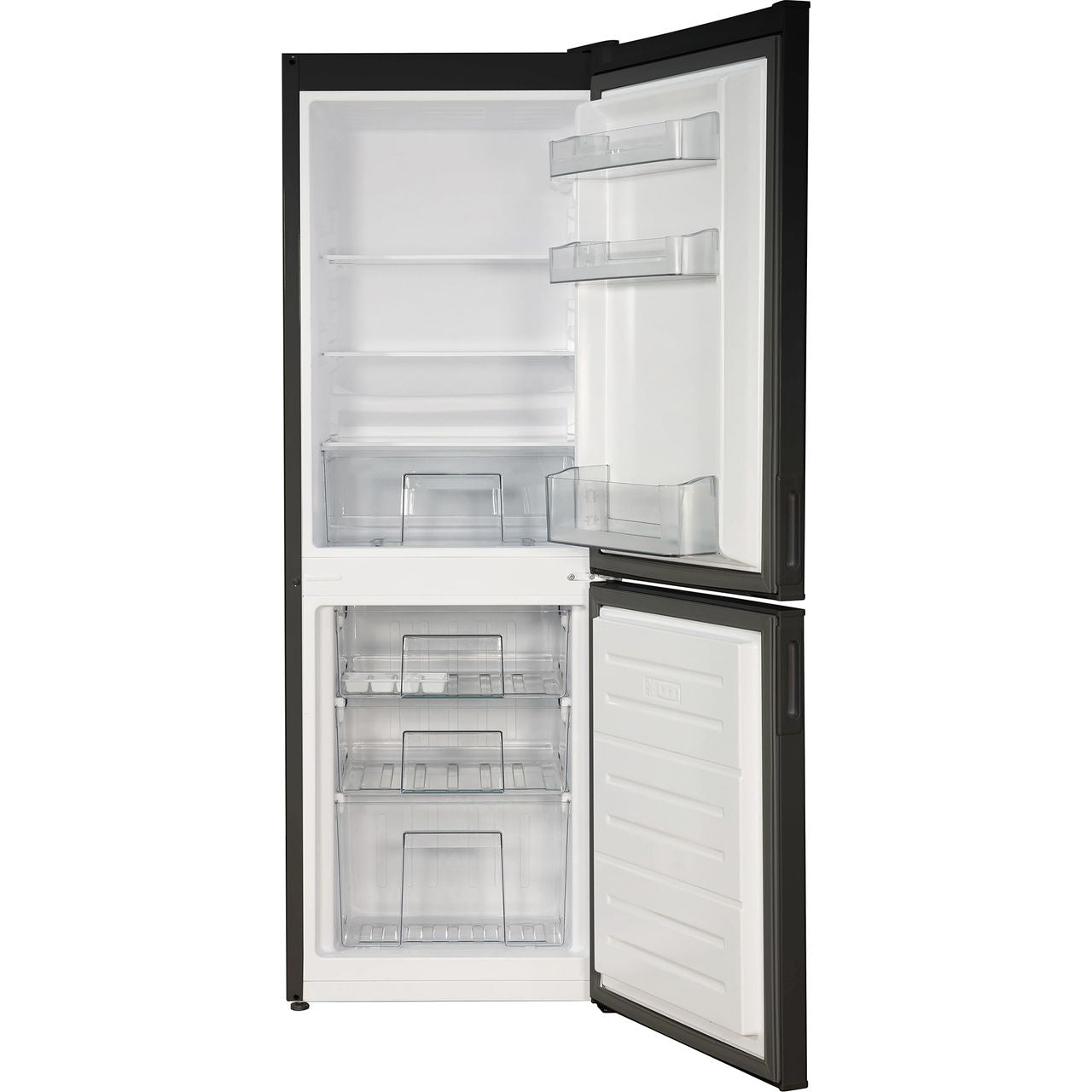 Russell Hobbs RH145FF501E1B 145cm 60/40 Small Fridge Freezer - Black - E Rated