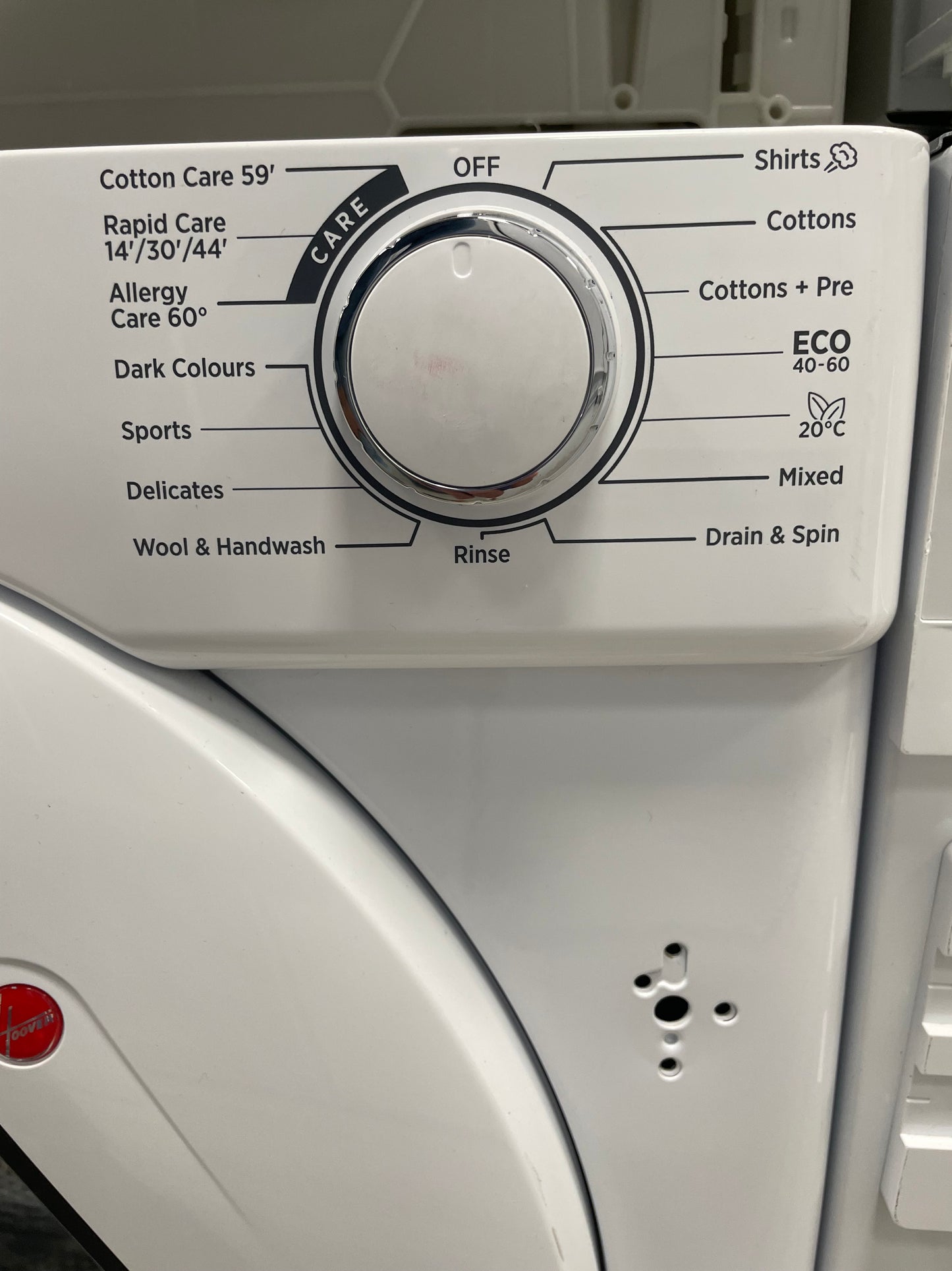 Hoover H-WASH 300 HBWS 48D1W4-80 Washing Machine Front-Load 8 kg 1400 RPM White