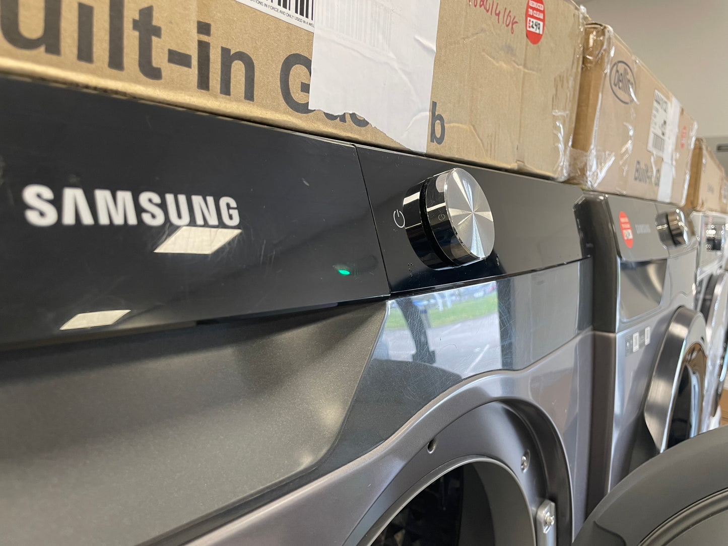 Samsung DV90T8240SX/S1 Tumble Dryer Freestanding Front-Load 9 kg Silver
