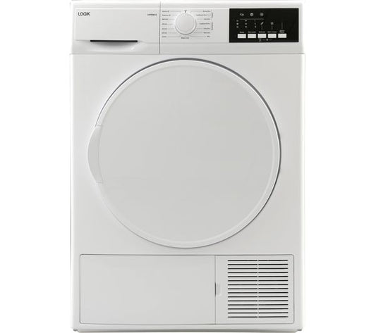 LOGIK LHP8W23 8 kg Heat Pump Tumble Dryer - White