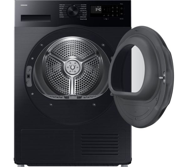 SAMSUNG Series 5 AI Energy DV90DG52A0ABEU WiFi-enabled 9 kg Heat Pump Tumble Dryer - Black