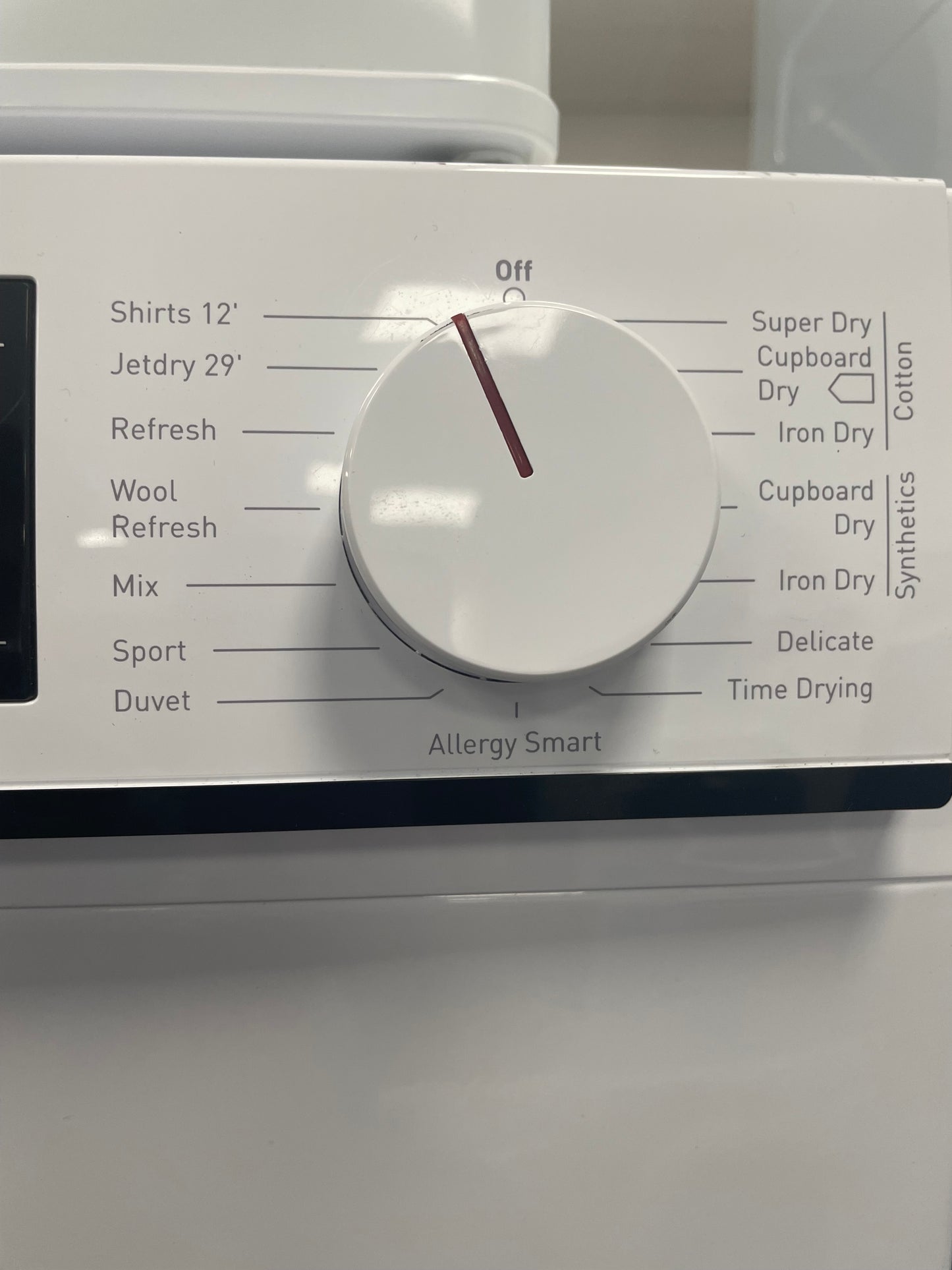 Sharp KD-NCB8S7GW91-EN 8Kg Condenser Tumble Dryer - White - B Rated