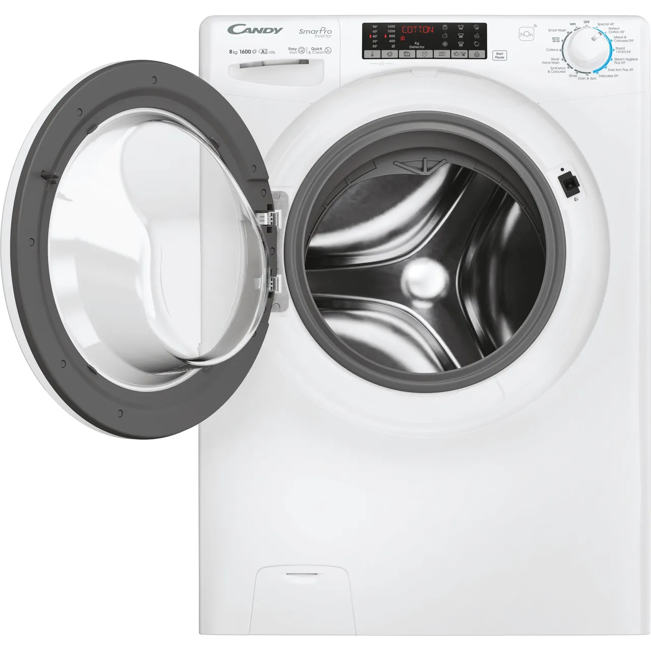 Candy Smart Pro Inverter CSO686TWM6-80 8kg WiFi Connected Washing Machine with 1600 rpm - White - A Rated