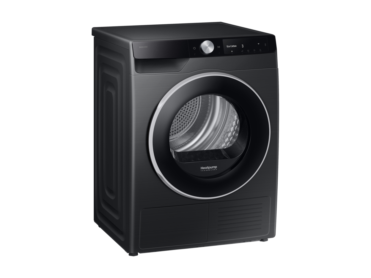 Samsung Series 6 AI Energy DV90DG6845LBU1 9KG Heat Pump Tumble Dryer, Black