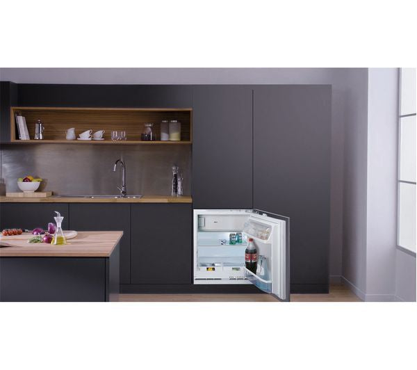 HOTPOINT HF A1.UK 1 Integrated Undercounter Fridge - Fixed Hinge