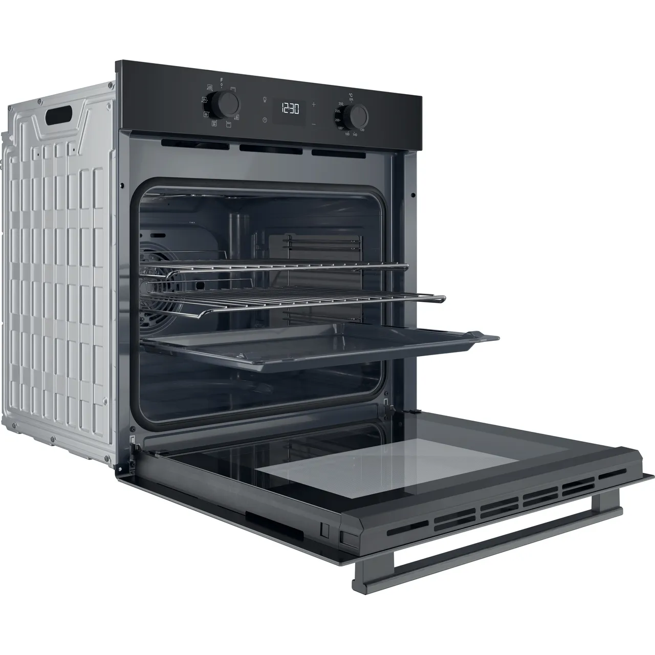 Hotpoint Class 2 HO 455C B UK Built In Electric Single Oven - Black - A Rated