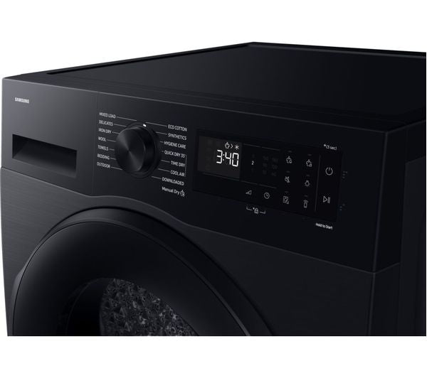 SAMSUNG Series 5 AI Energy DV90DG52A0ABEU WiFi-enabled 9 kg Heat Pump Tumble Dryer - Black