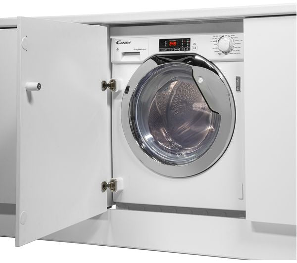 CANDY CBWD 8514DC Integrated 8 kg Washer Dryer - White
