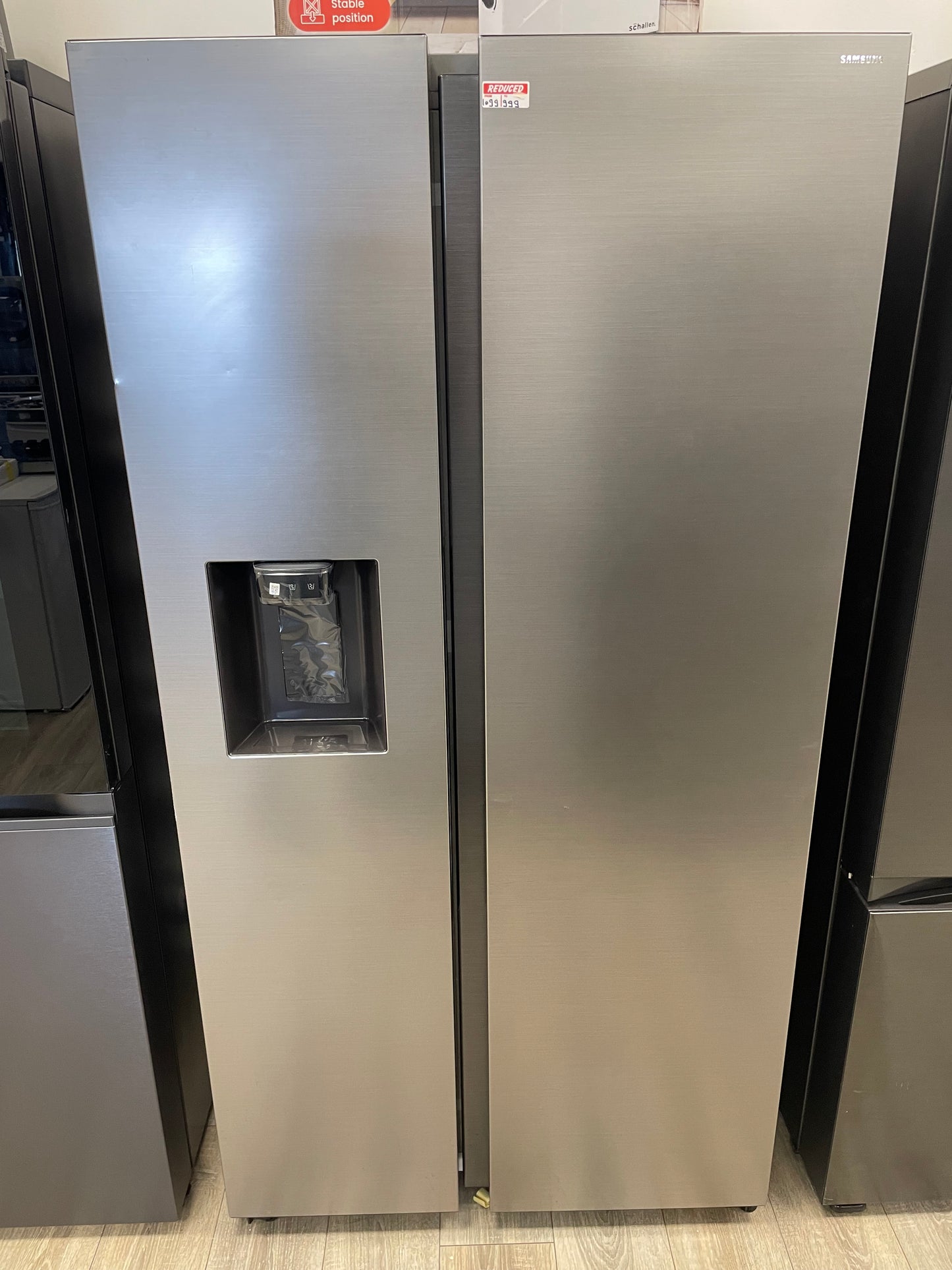 SAMSUNG Series 6 SpaceMax RS70F65KET American-Style Smart Fridge Freezer - Silver