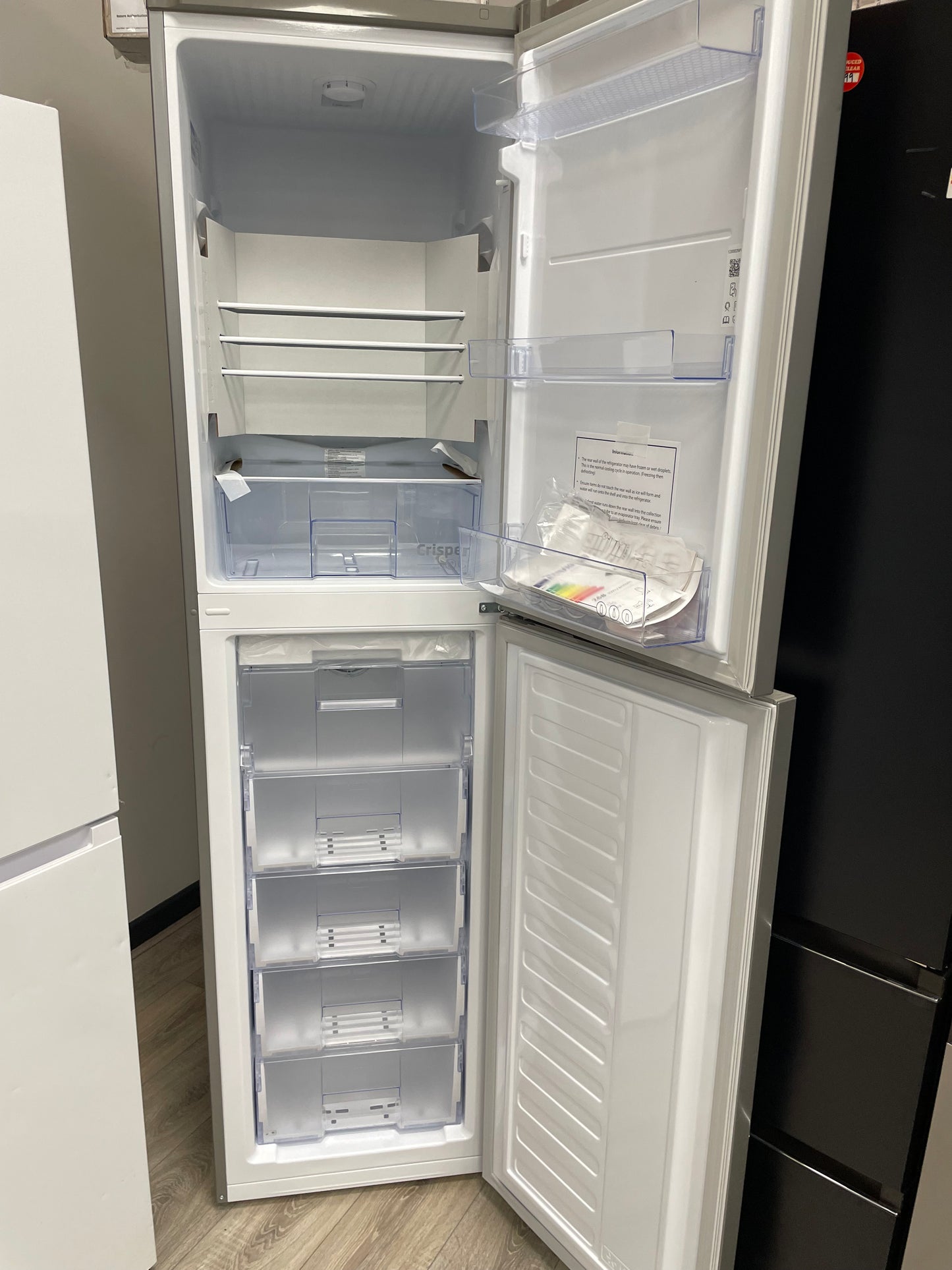 BEKO CFG4501S 40/60 Fridge Freezer - Silver