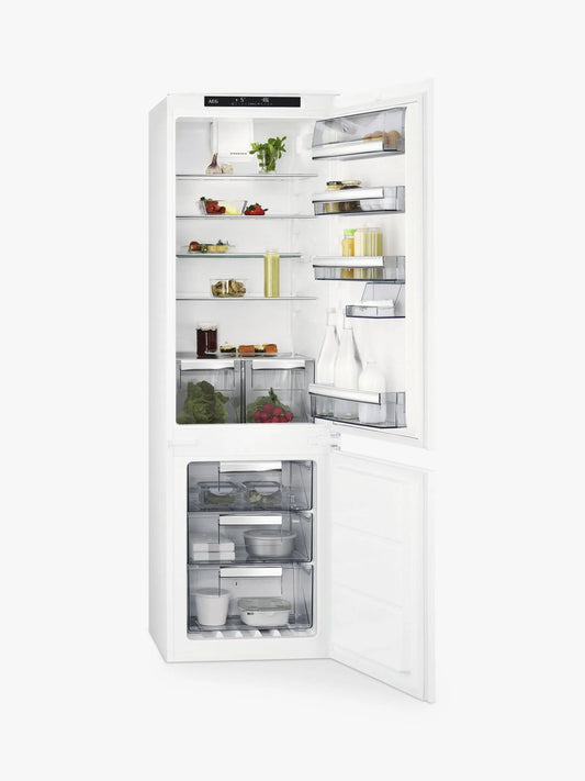 AEG SCE818F6TS 177cm Built In Fridge Freezer