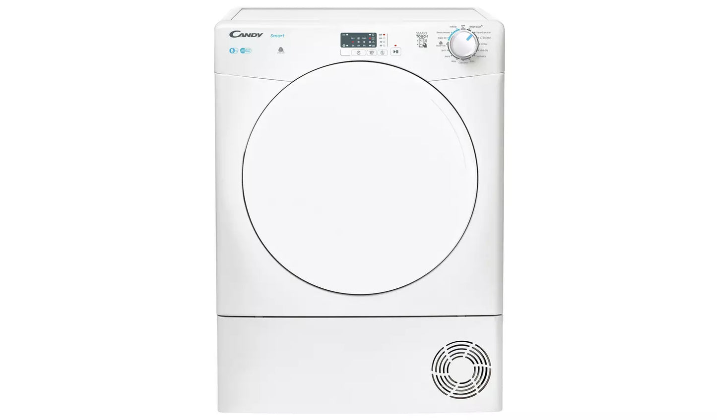 Candy CSEC8LF-80 8KG Condenser Tumble Dryer - White