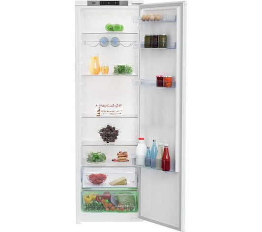 BEKO Pro HarvestFresh BLSD4V577 Integrated Tall Fridge - Sliding Hinge