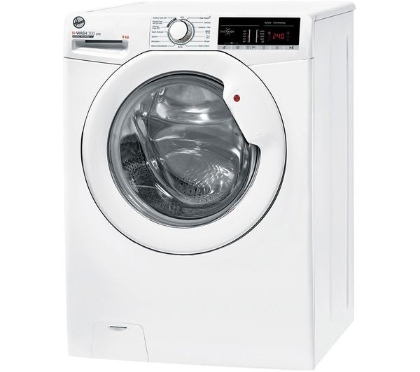 HOOVER H-WASH 300 LITE H3W 49TA4/1-80 NFC 9 kg 1400 Spin Washing Machine - White