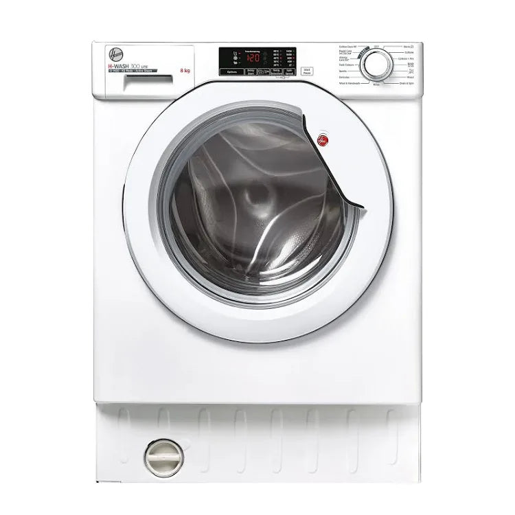 Hoover H-WASH 300 HBWS 48D1W4-80 Washing Machine Front-Load 8 kg 1400 RPM White