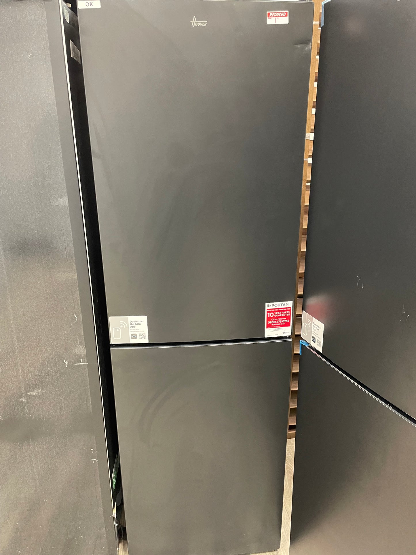 HOOVER HOCT3L517EBK 50/50 Fridge Freezer - Black