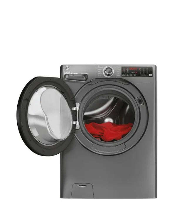 Hoover H-WASH 350 H3WPS496TAMBR680 H Wash 350 9kg 1400rpm Washing Machine Graphite
