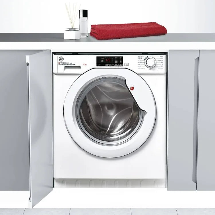 Hoover H-WASH 300 Lite HBWS 49D1W4-80 Washing Machine Front-Load 9 kg 1400 RPM White