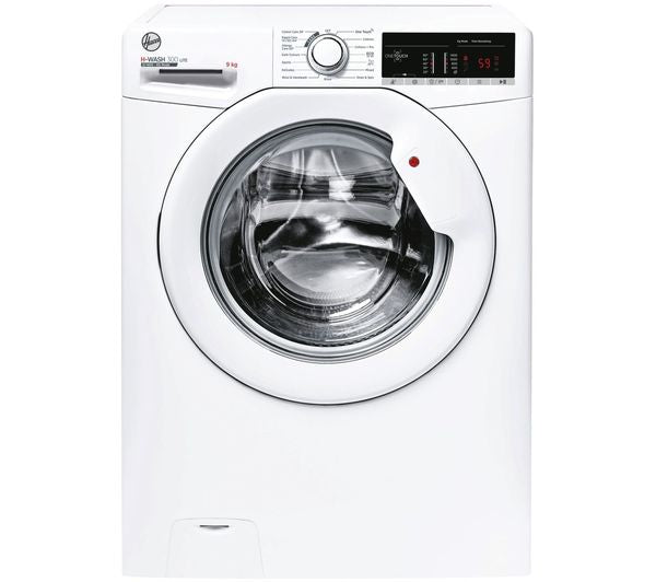HOOVER H-WASH 300 LITE H3W 49TA4/1-80 NFC 9 kg 1400 Spin Washing Machine - White