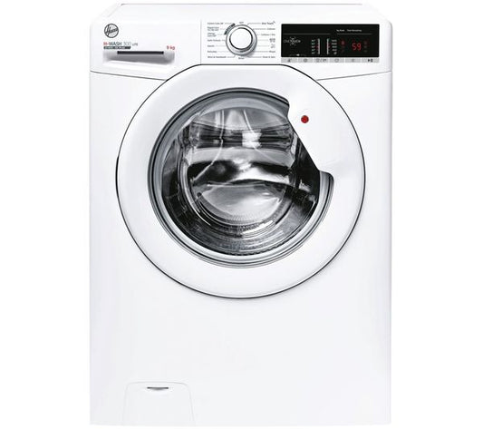 HOOVER H-WASH 300 LITE H3W 49TA4/1-80 NFC 9 kg 1400 Spin Washing Machine - White