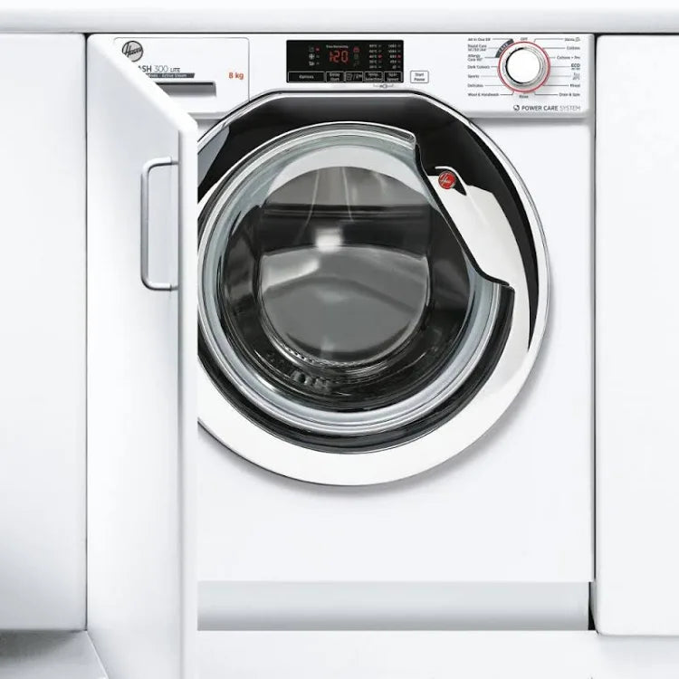 Hoover H-WASH 300 HBWS 48D1W4-80 Washing Machine Front-Load 8 kg 1400 RPM White