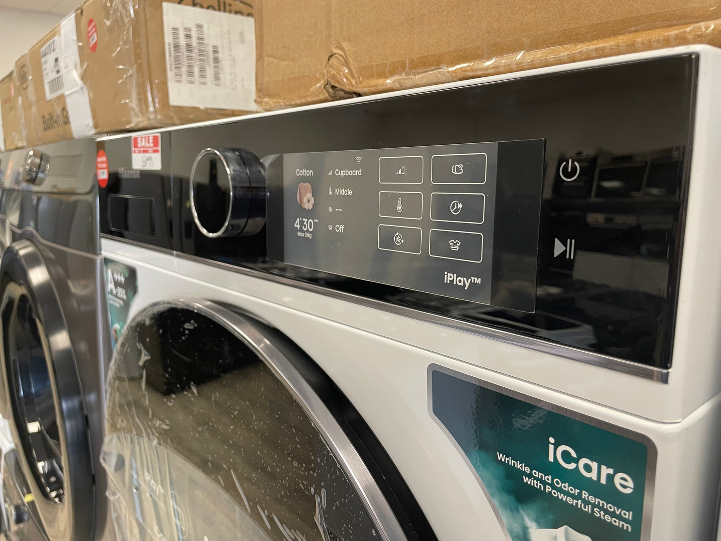 HISENSE 5i Series DH5I104BWAB WiFi-enabled 10 kg Heat Pump Tumble Dryer - White