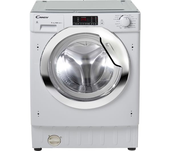 CANDY CBWD 8514DC Integrated 8 kg Washer Dryer - White