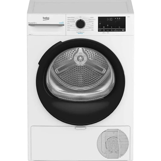Beko BM3T3833W 8kg Heat Pump Tumble Dryer with SteamCure Technology