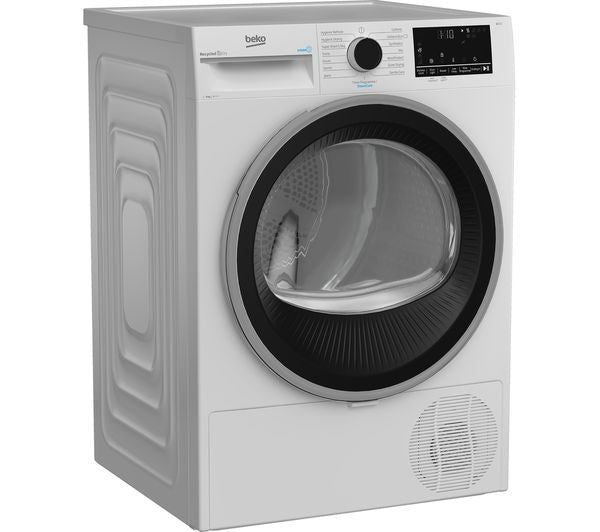BEKO Pro B3T49241DW 9 kg Heat Pump Tumble Dryer - White