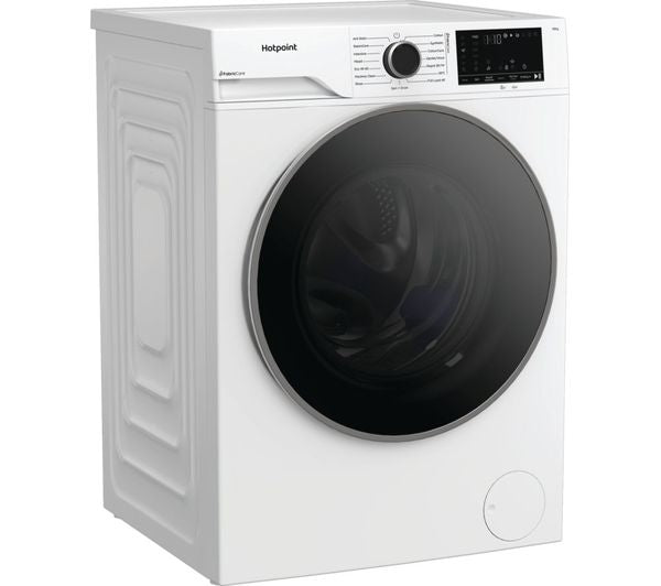 HOTPOINT FabricCare HBCA 103 CARE UK 10 kg 1400 Spin Washing Machine - White