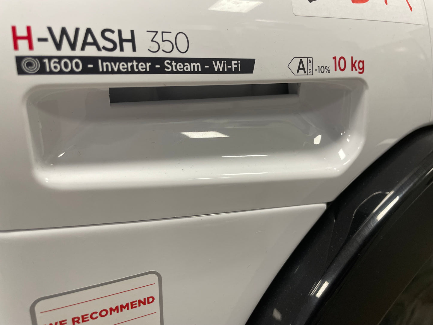 HOOVER H-Wash 350 H3WPS6106TAMB6-80 WiFi-enabled 10kg 1600rpm Washing Machine - White
