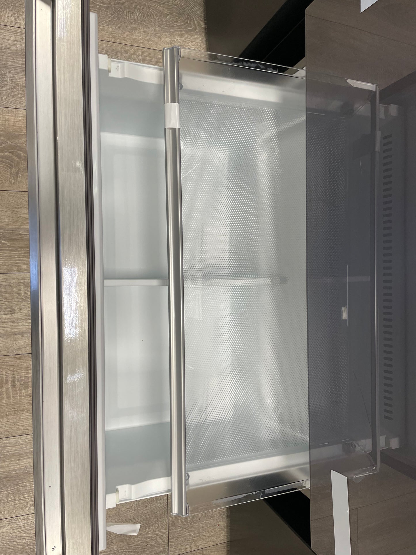 HAIER Series 7 HFR79F19EFGK Fridge Freezer - Sapphire Glass