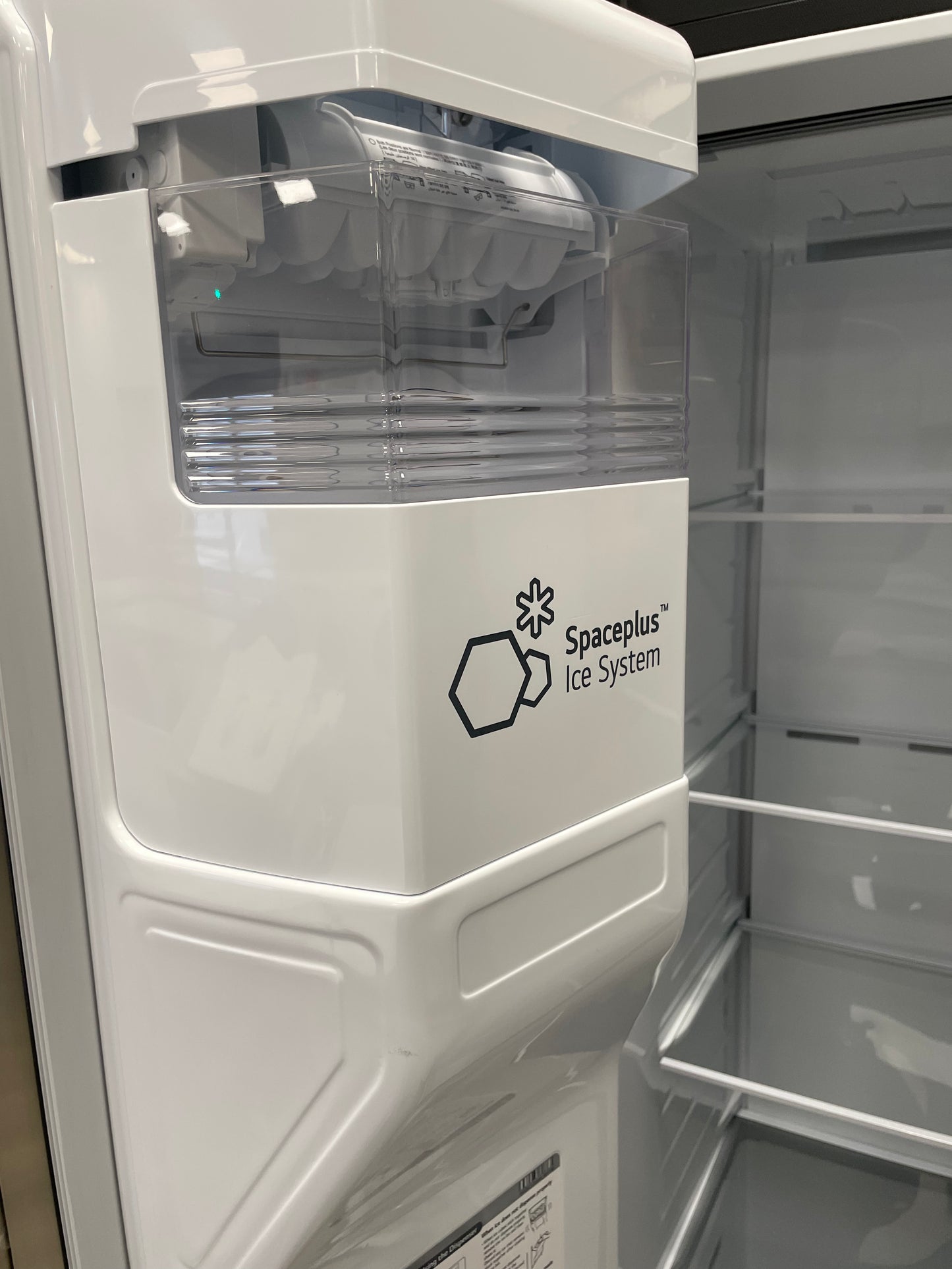 LG NatureFRESH GSJC40EPPE American-Style Fridge Freezer - Matte Black